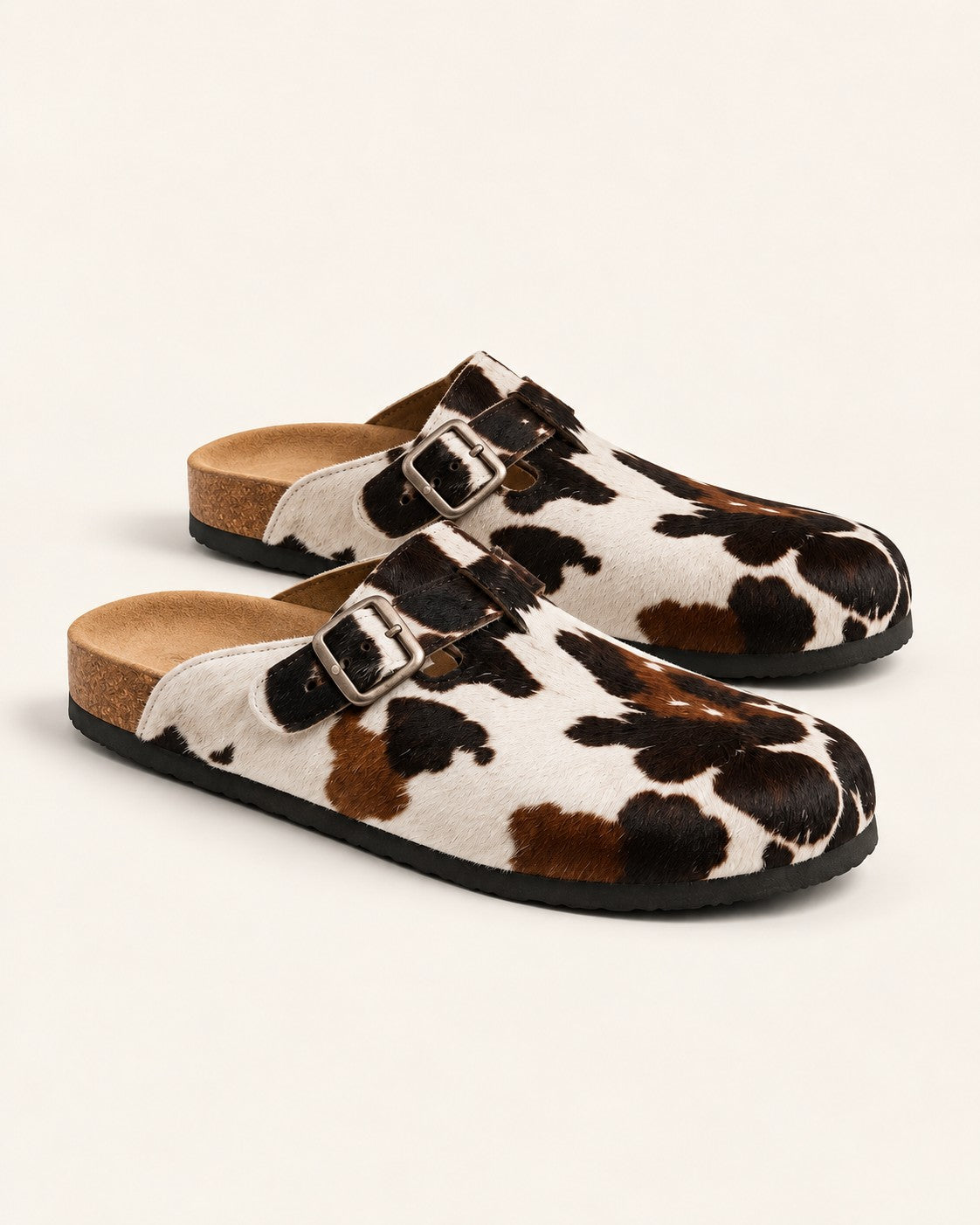 Clogs Cowhide — editorial styling view