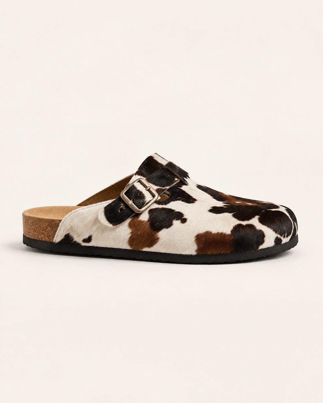 Clogs Cowhide — profile view